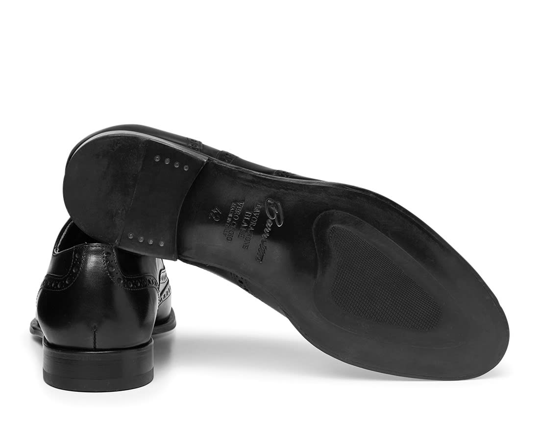 Черные кожаные оксфорды - Image 4 of 4