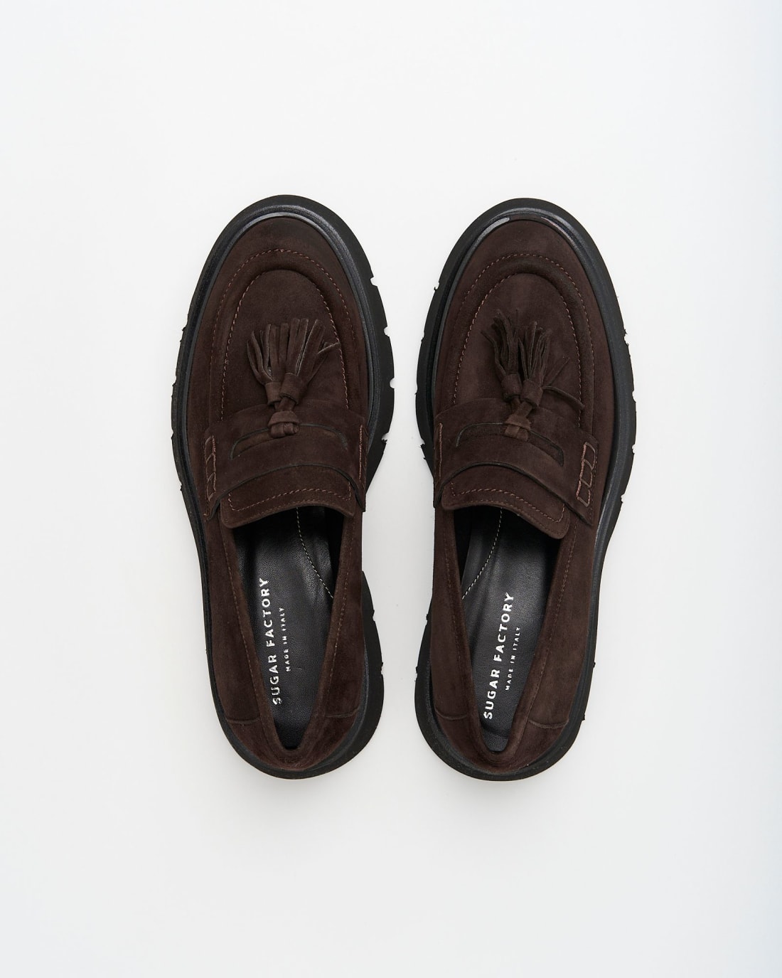 Коричневые замшевые лоферы - Image 3 of 5