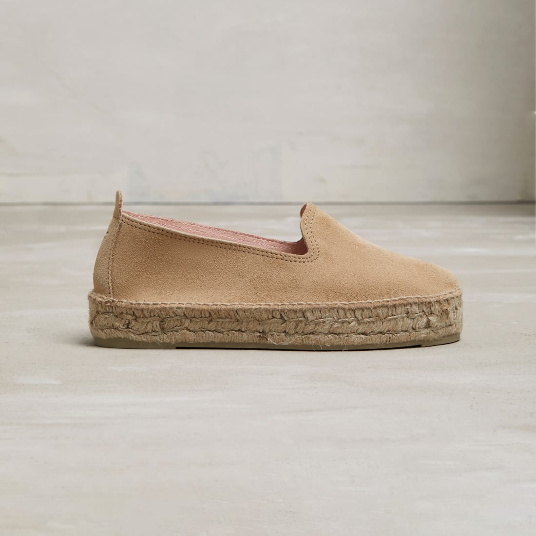 Бежевые замшевые эспадрильи - Image 1 of 5