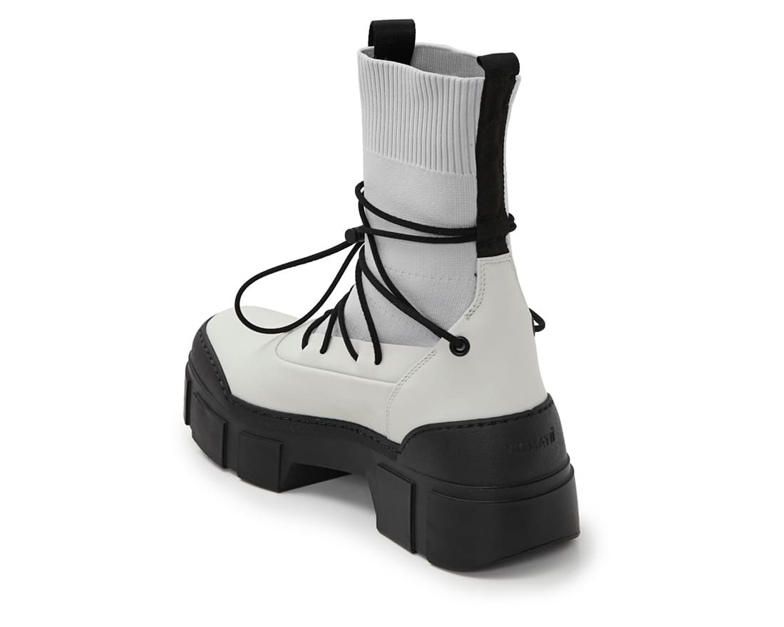 Светло-серые кожаные ботинки - Image 3 of 5