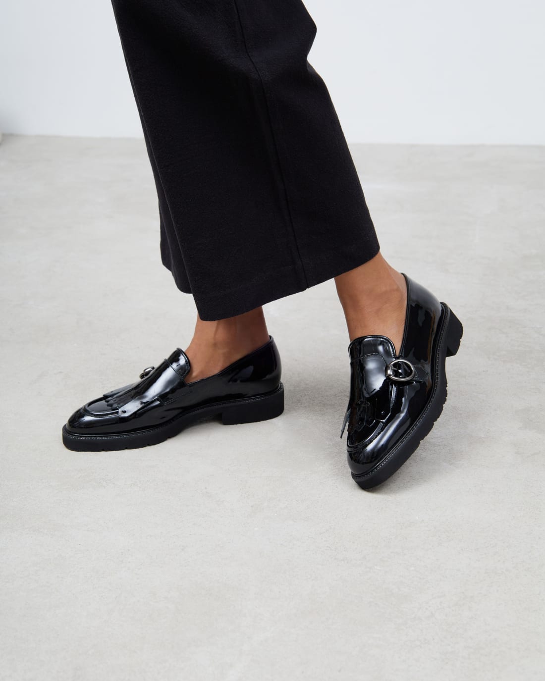 Черные кожаные лоферы - Image 7 of 7