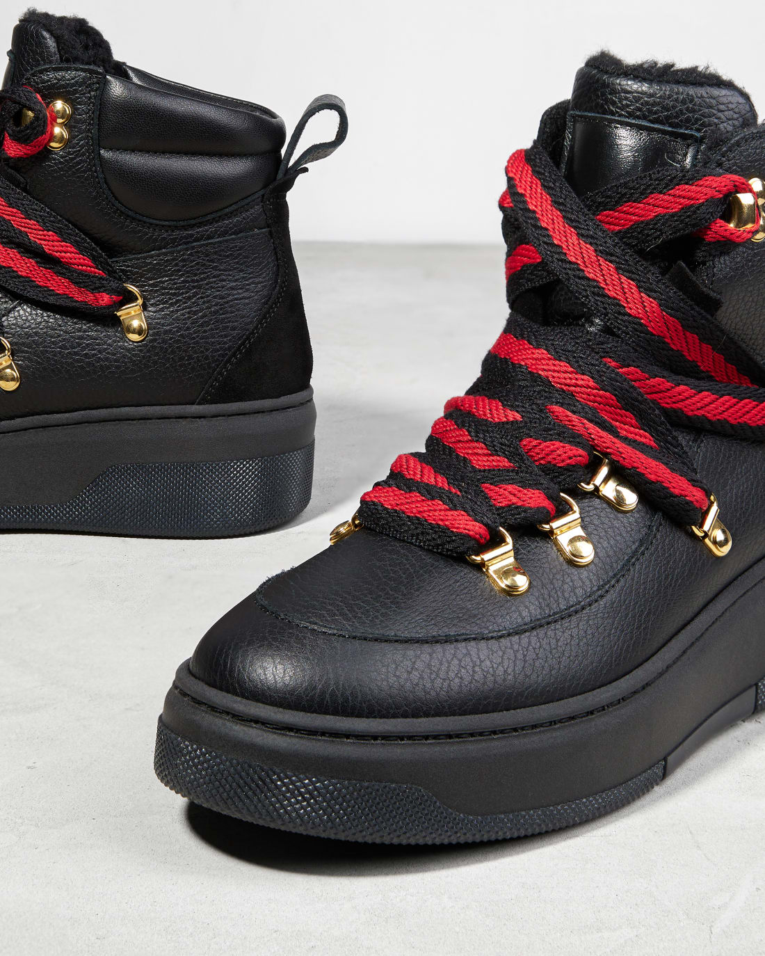 Черные кожаные кеды - Image 3 of 3