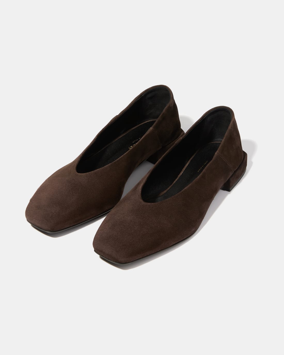 Темно-коричневые замшевые туфли - Image 2 of 6