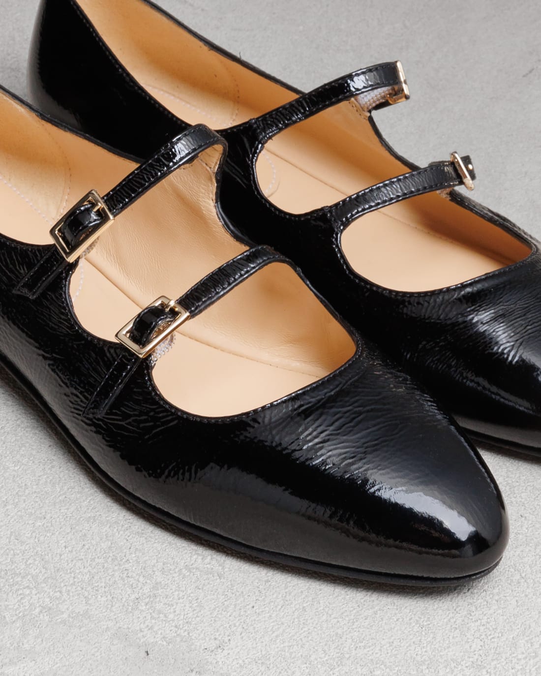 Черные лакированные балетки - Image 4 of 5