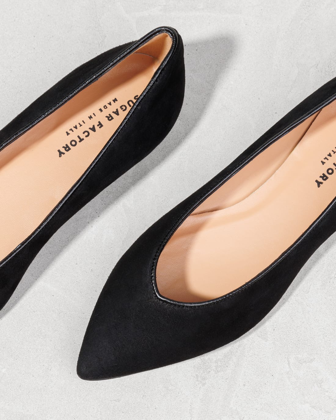 Черные замшевые балетки - Image 4 of 6