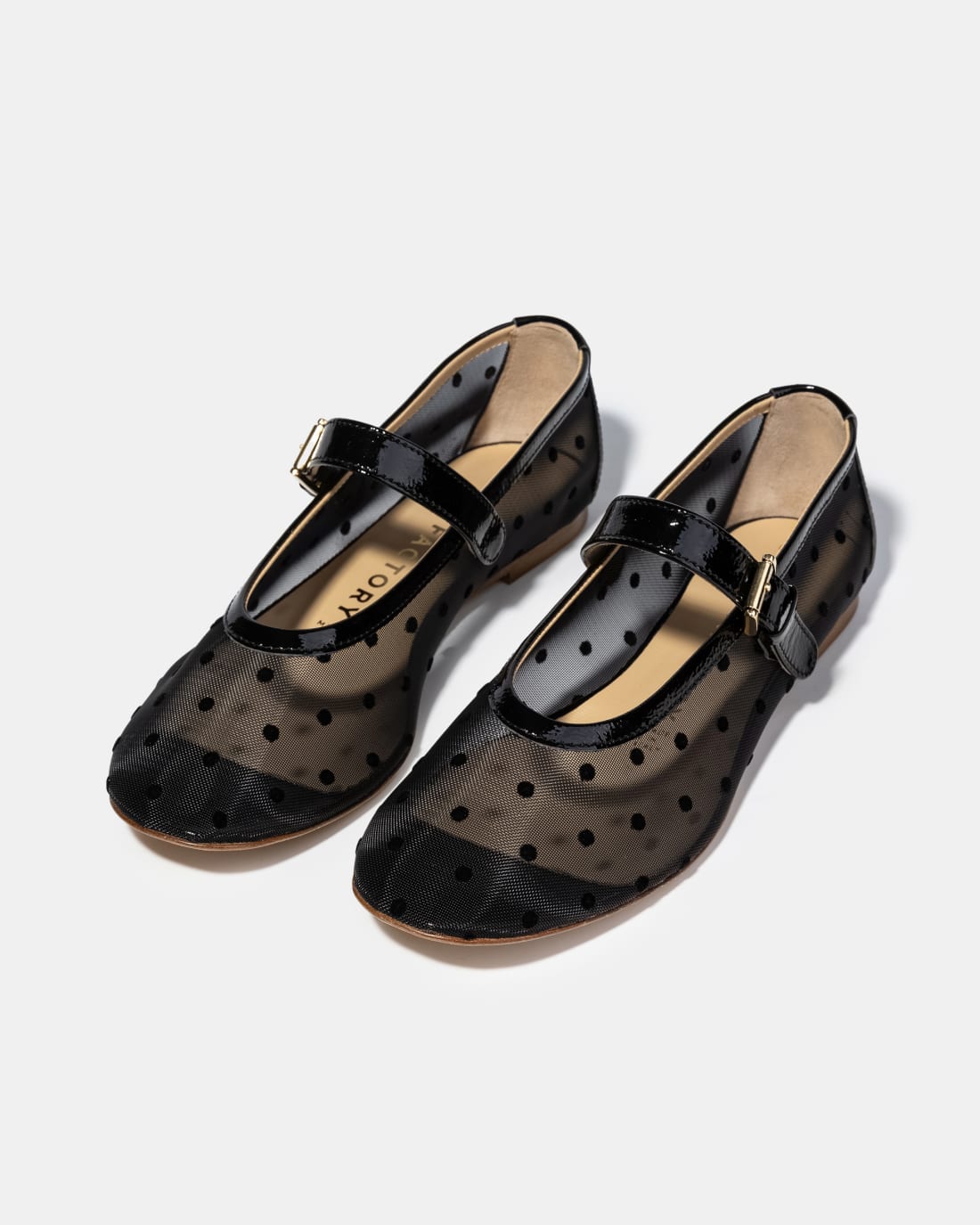 Черные балетки из текстильной сетки - Image 2 of 6