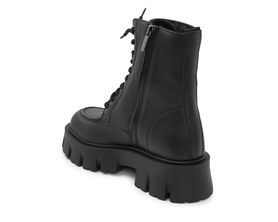 Зимние черные кожаные ботинки - Image 3 of 5