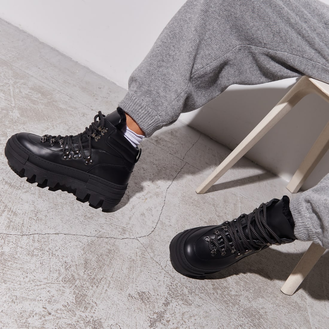 Черные кожаные ботинки - Image 6 of 6