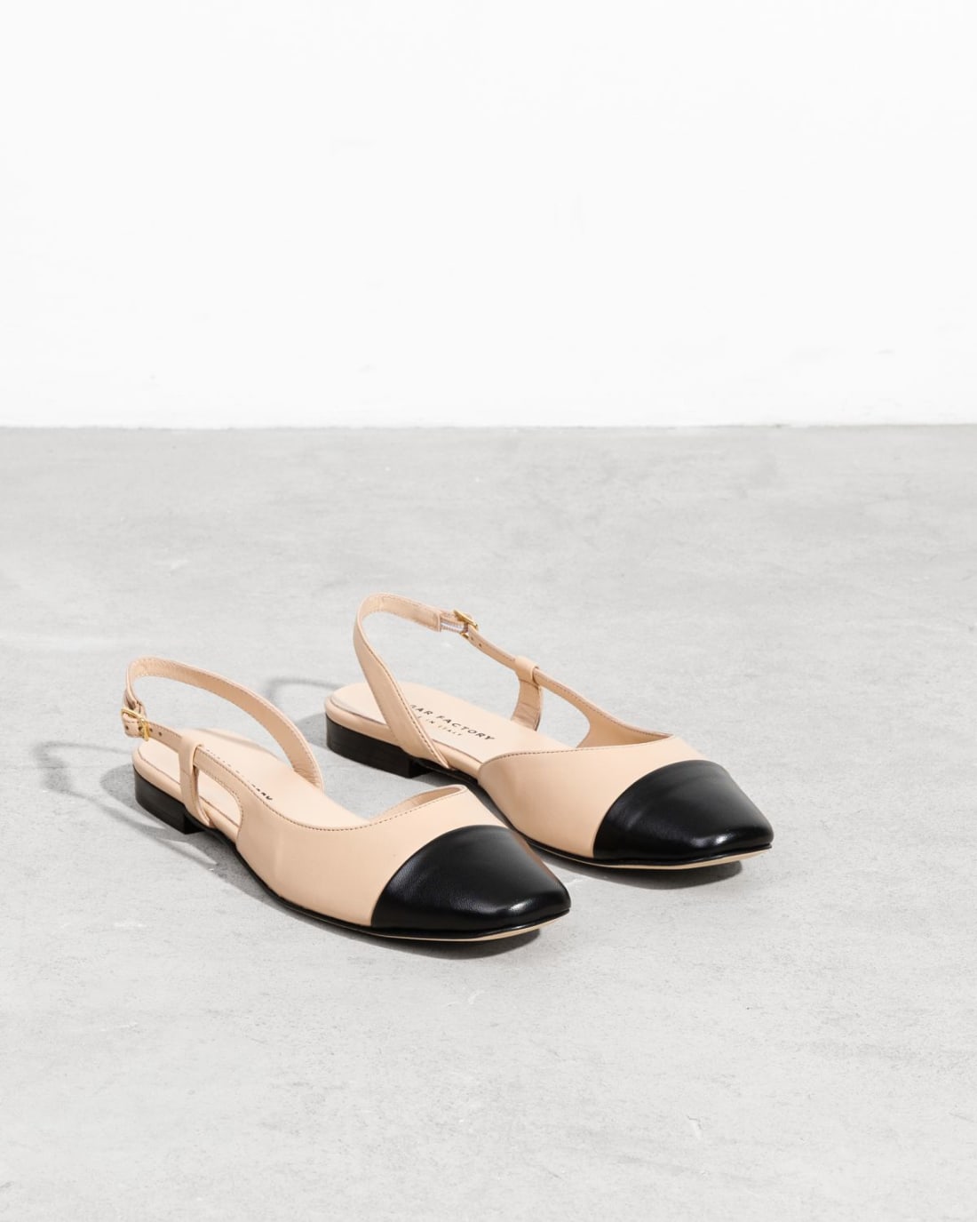 Светло-бежевые кожаные туфли - Image 3 of 4