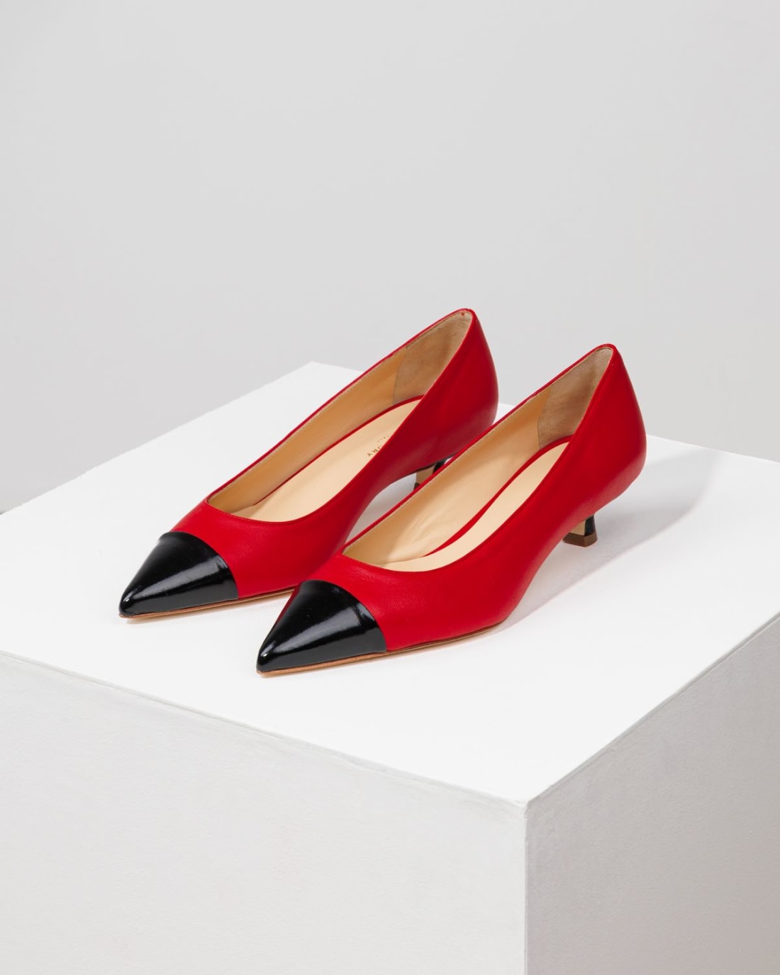 Красные кожаные туфли - Image 3 of 6