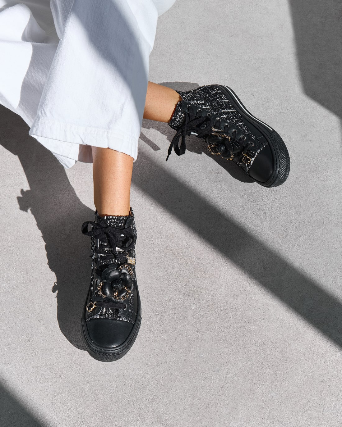 Черные кеды из букле - Image 6 of 6