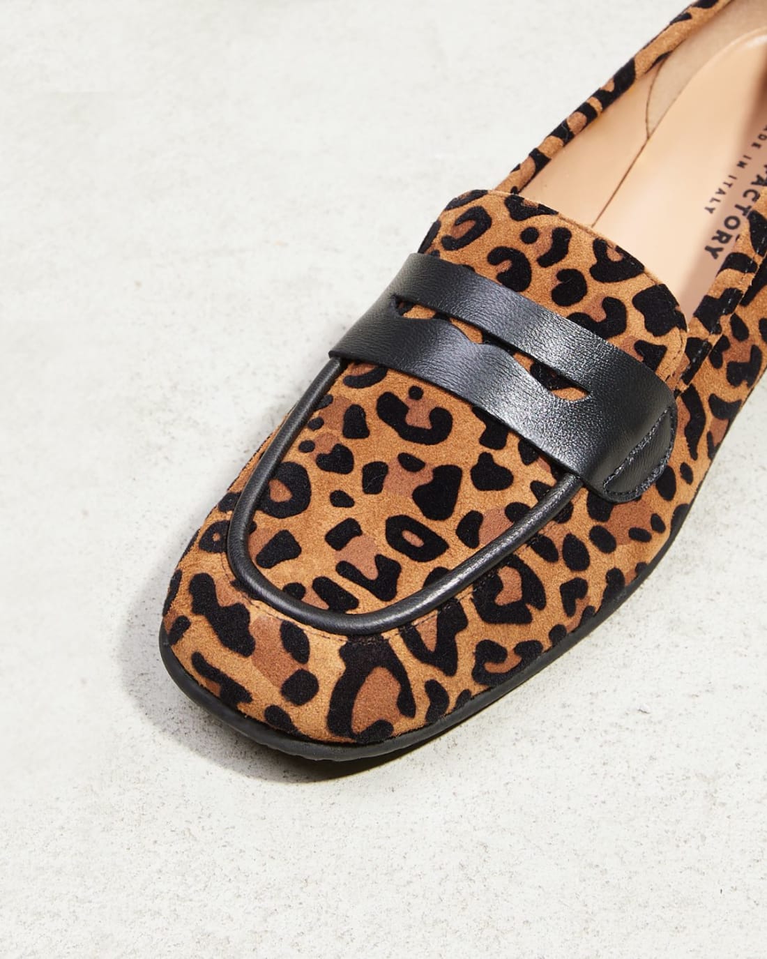 Леопардовые замшевые лоферы - Image 3 of 4