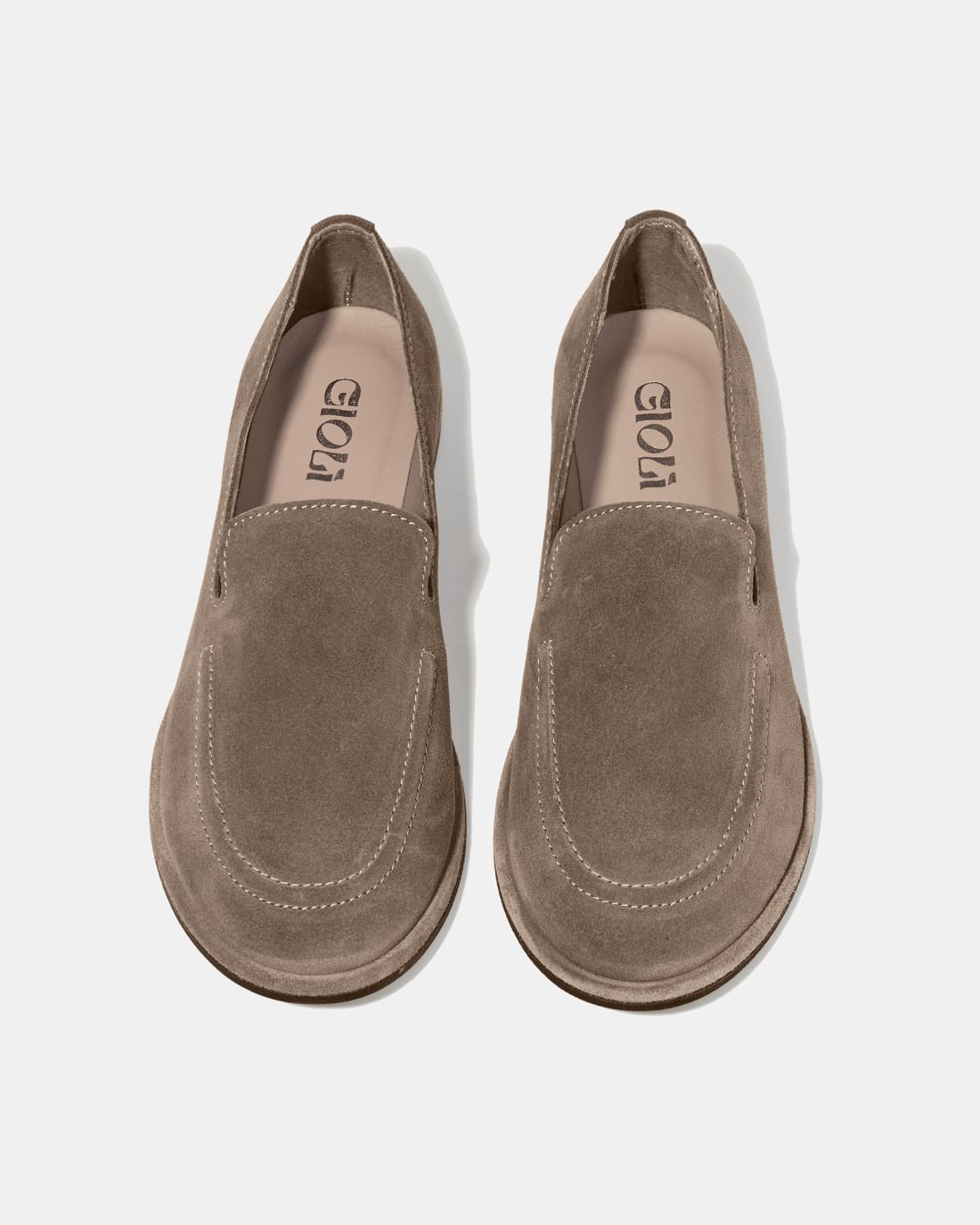 Серые замшевые лоферы - Image 4 of 5