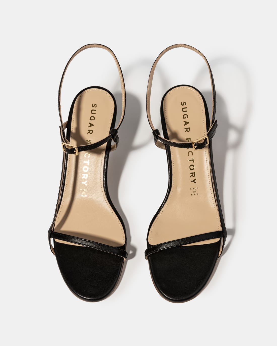 Черные босоножки на каблуке - Image 3 of 5