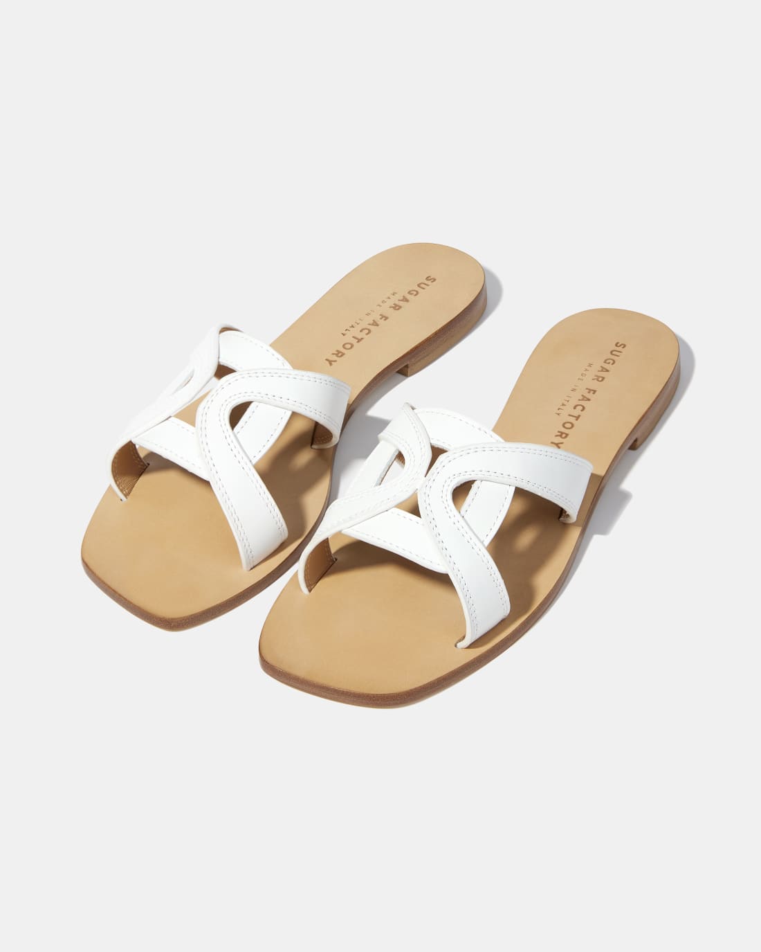 Белые кожаные пантолеты - Image 2 of 4