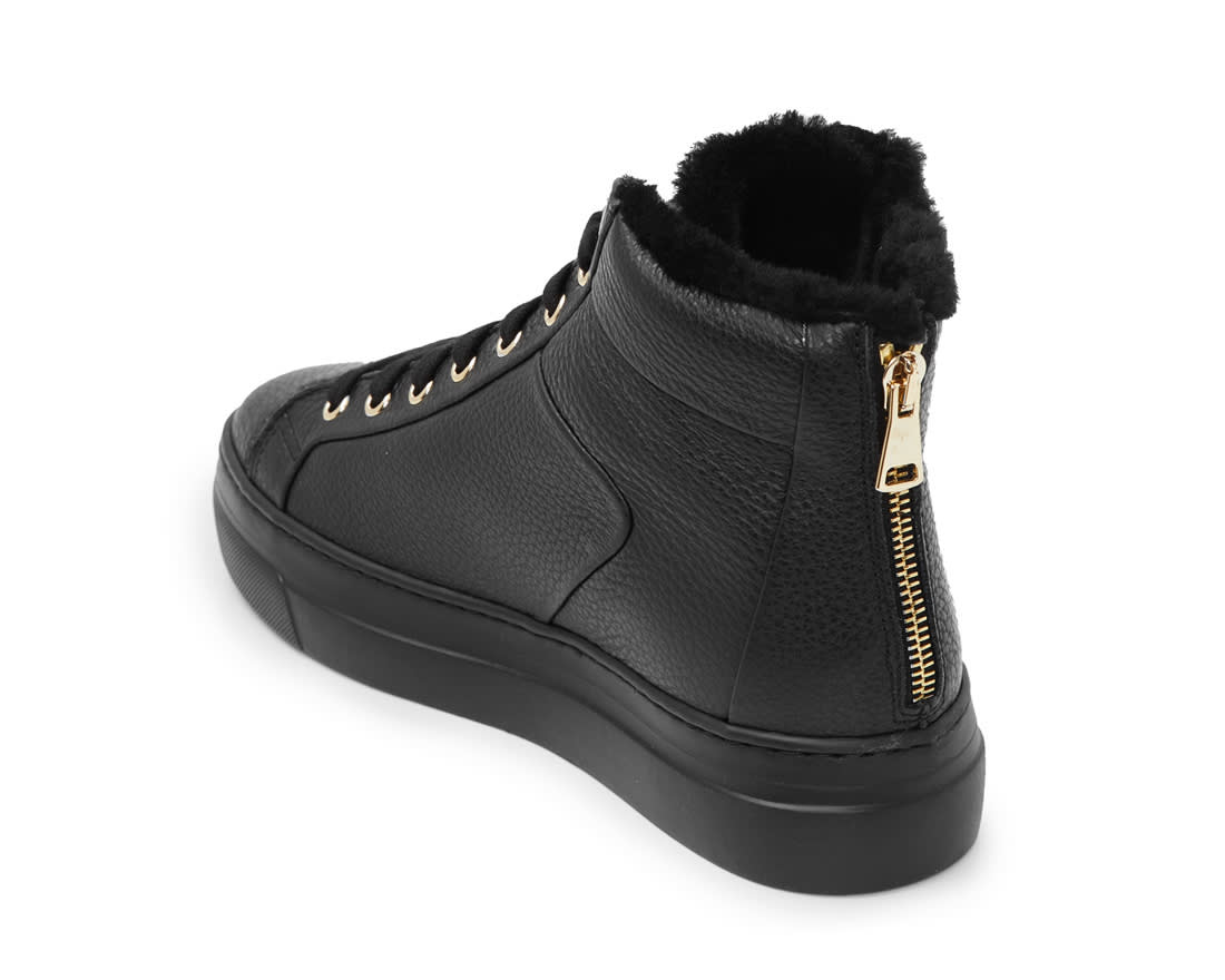 Зимние кожаные кеды - Image 3 of 5