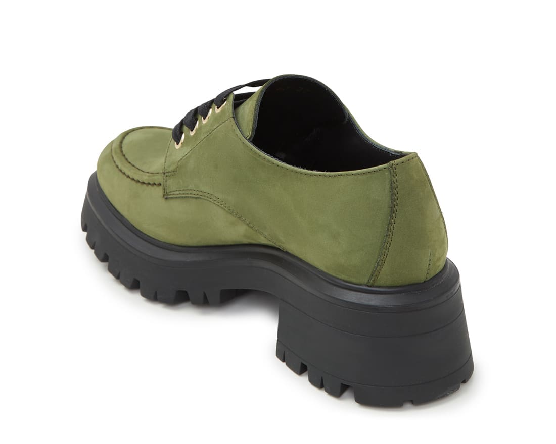 Зеленые замшевые полуботинки - Image 3 of 5