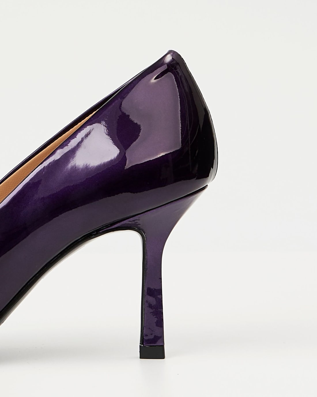 Фиолетовые кожаные туфли - Image 4 of 4