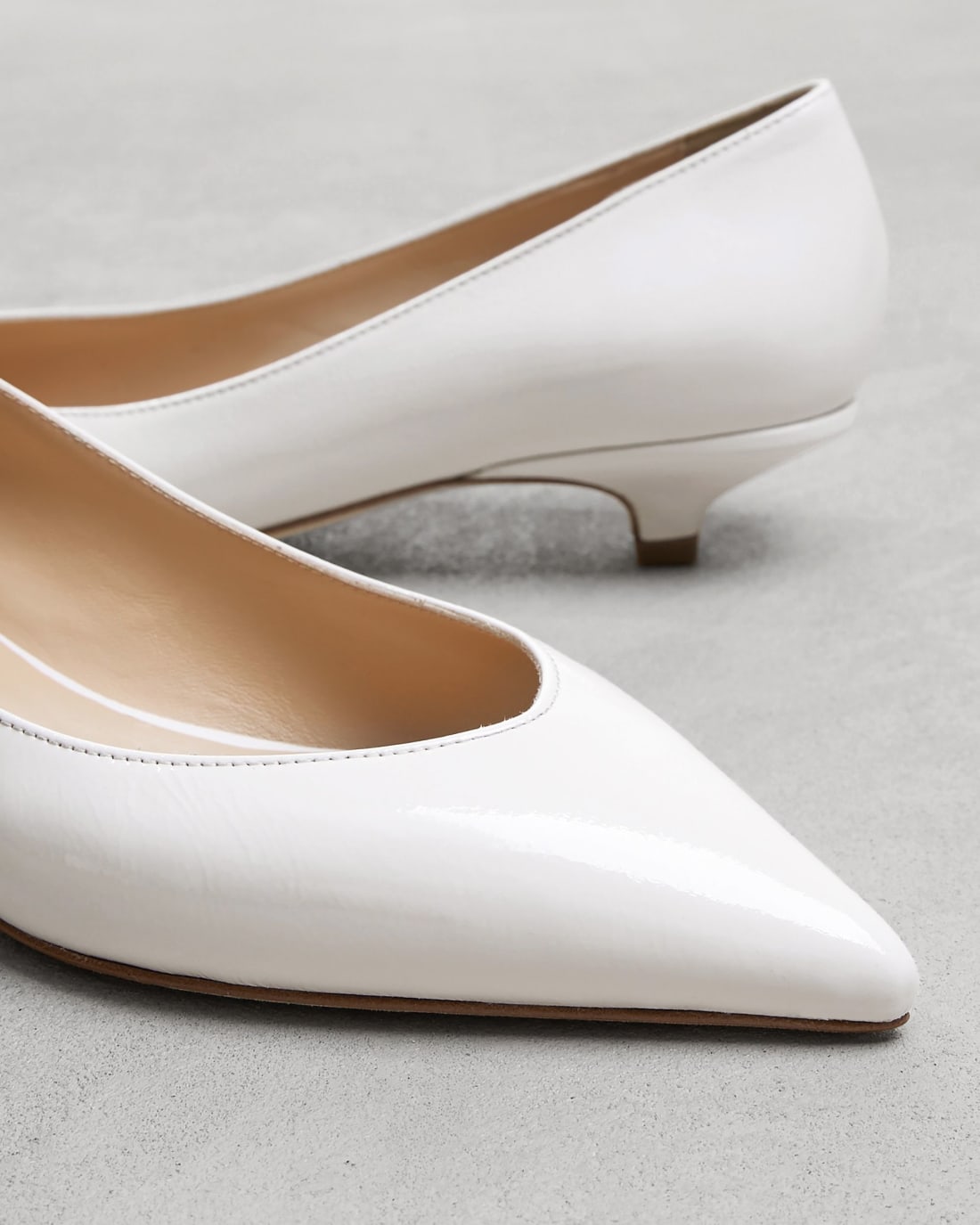 Белые кожаные туфли - Image 4 of 6