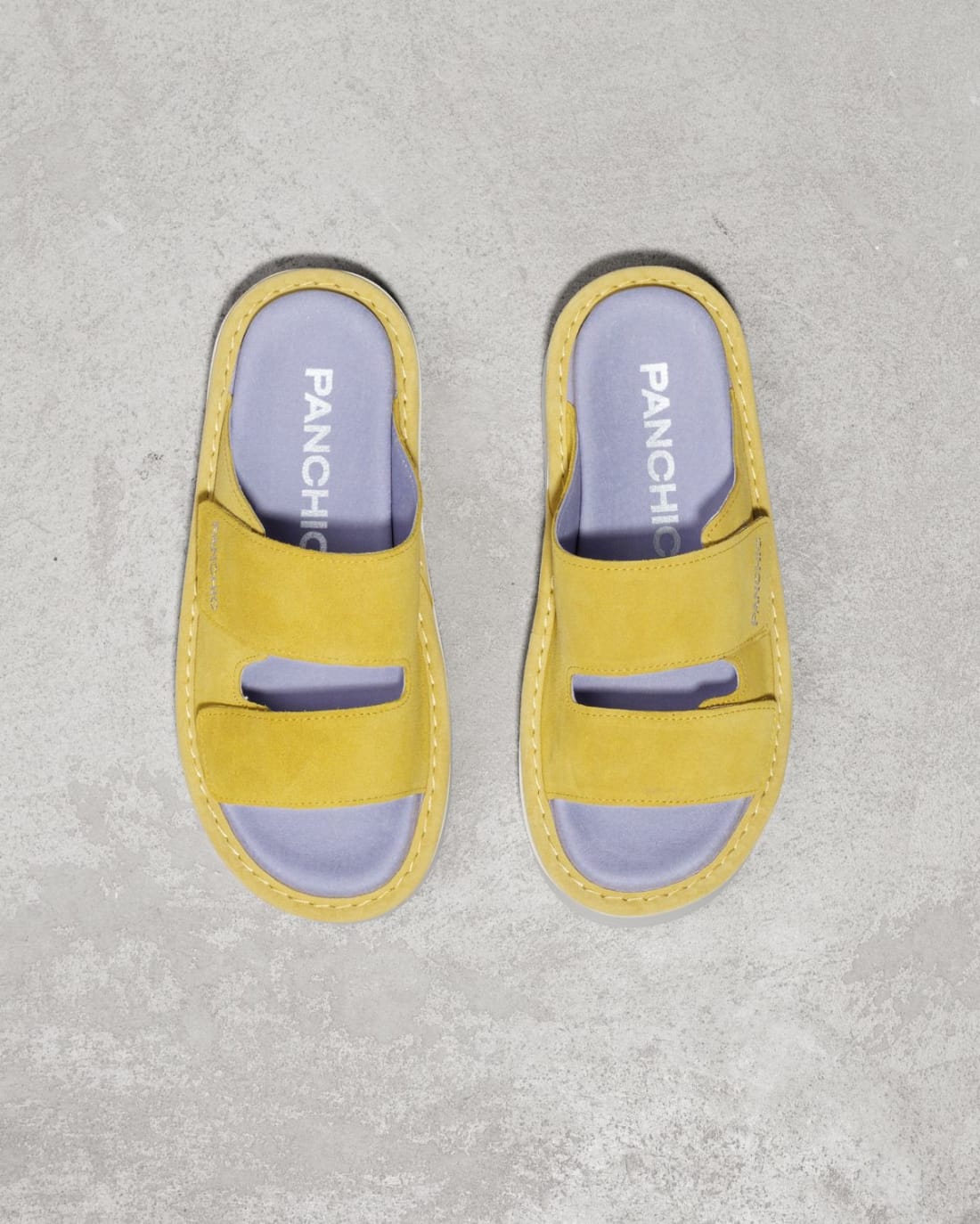 Желтые замшевые шлепанцы - Image 2 of 6