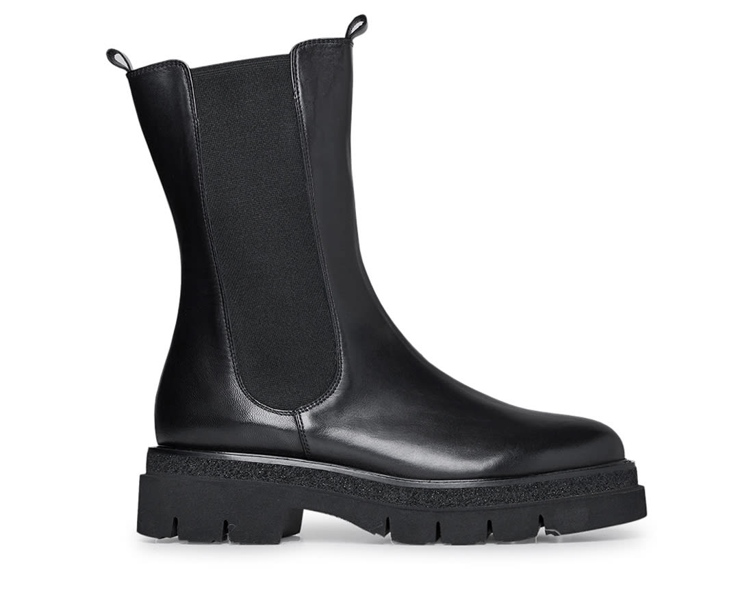 Черные кожаные ботинки - Image 1 of 4