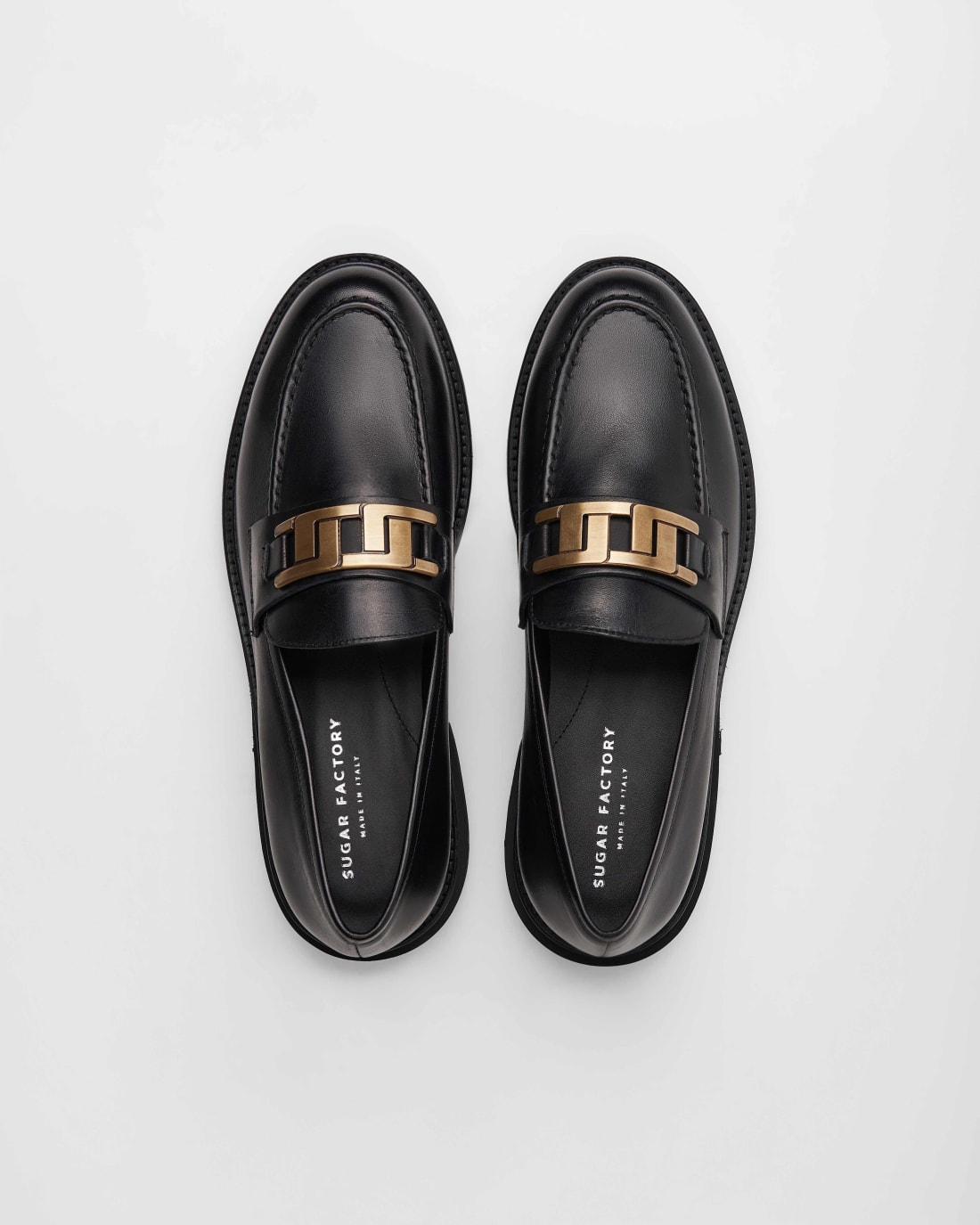 Черные кожаные лоферы - Image 2 of 3