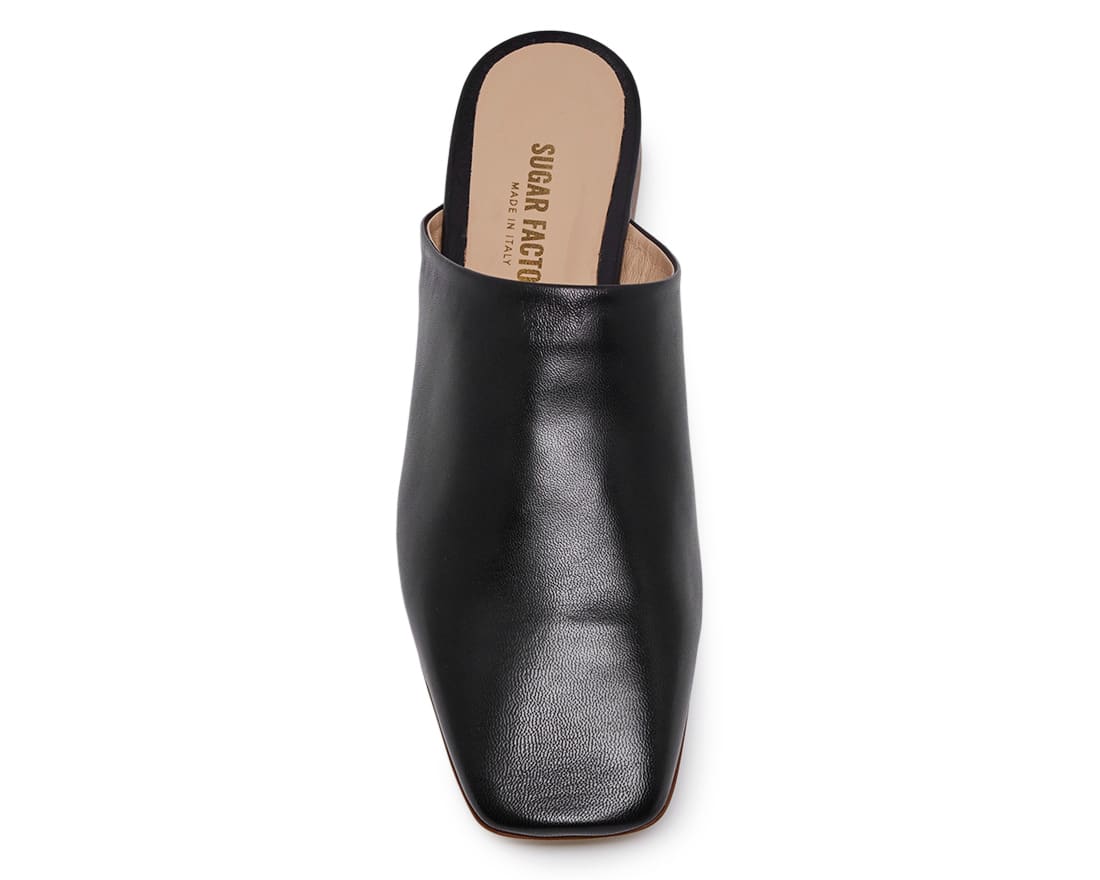 Черные кожаные слиперы - Image 4 of 4