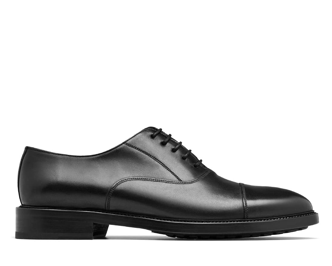Черные кожаные оксфорды - Image 1 of 4