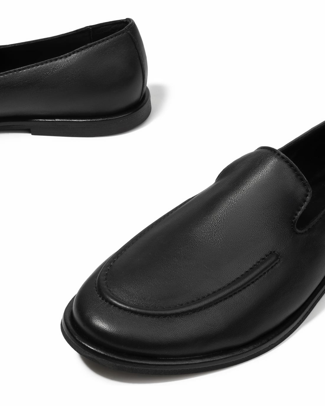 Черные кожаные туфли-лоферы - Image 4 of 4