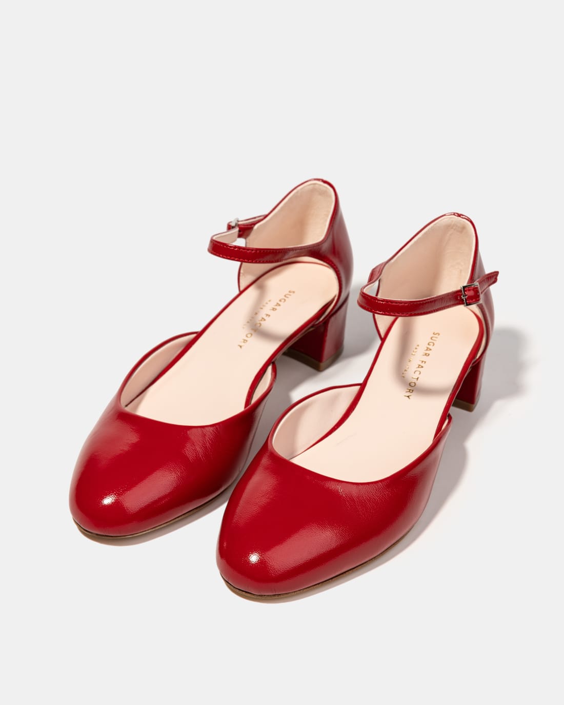 Красные лакированные туфли на каблуке - Image 2 of 5