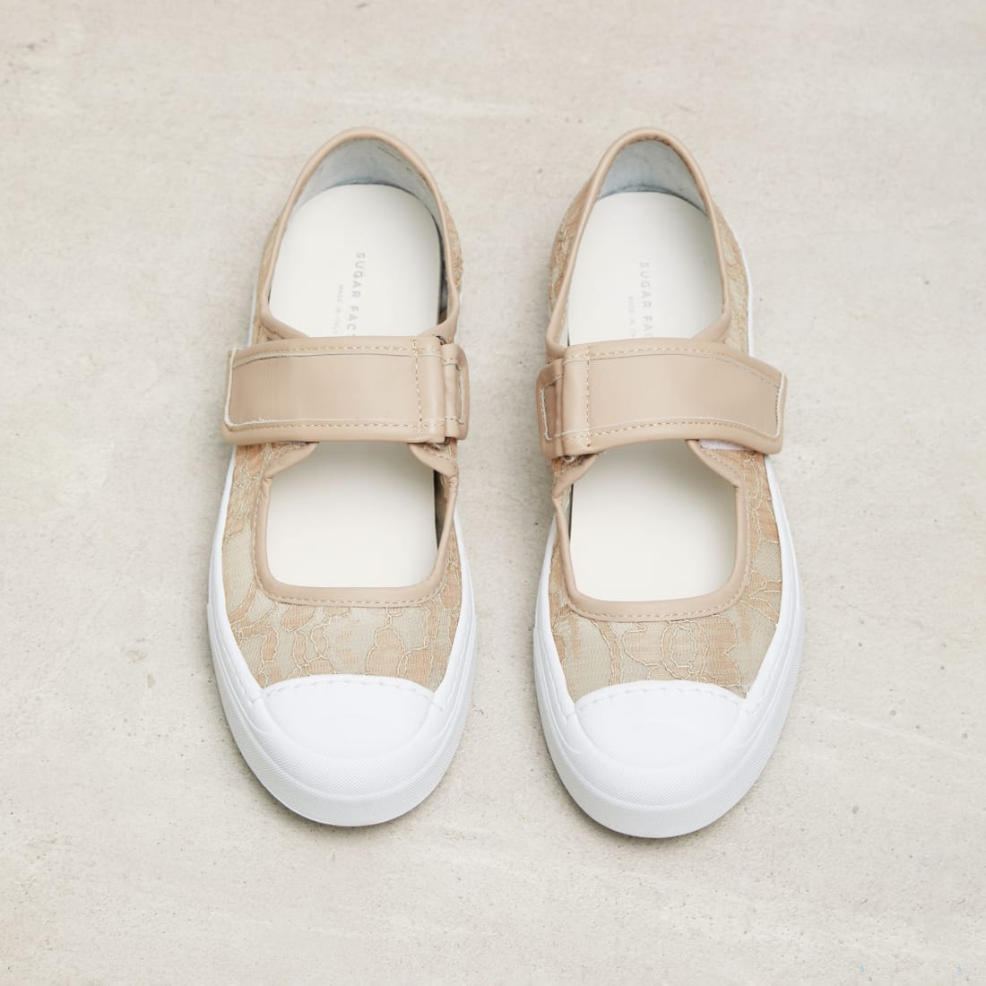 Бежевые текстильные кеды - Image 2 of 5