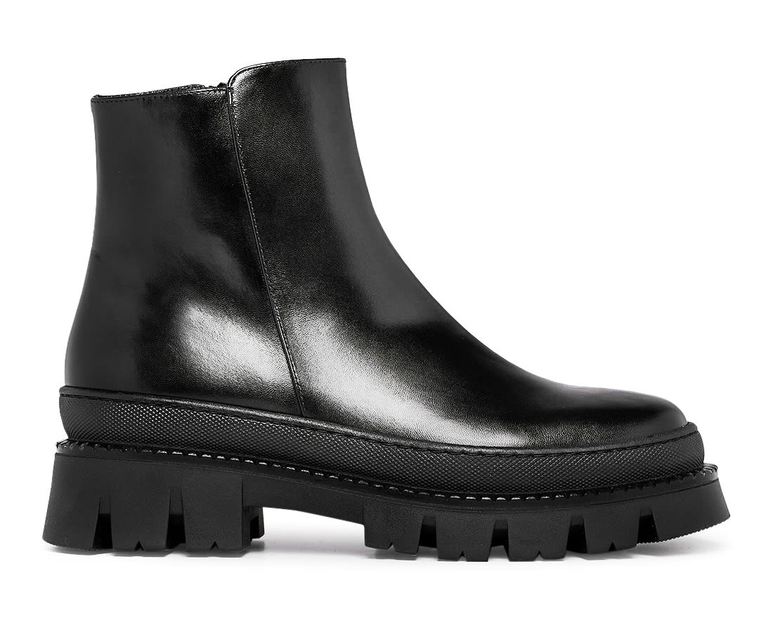 Черные кожаные ботинки - Image 1 of 4
