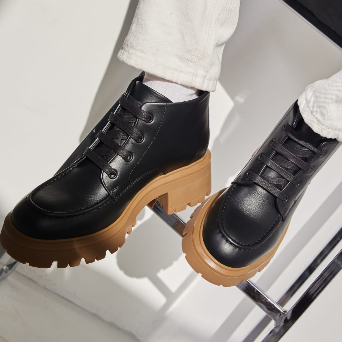 Черные кожаные ботинки - Image 5 of 5