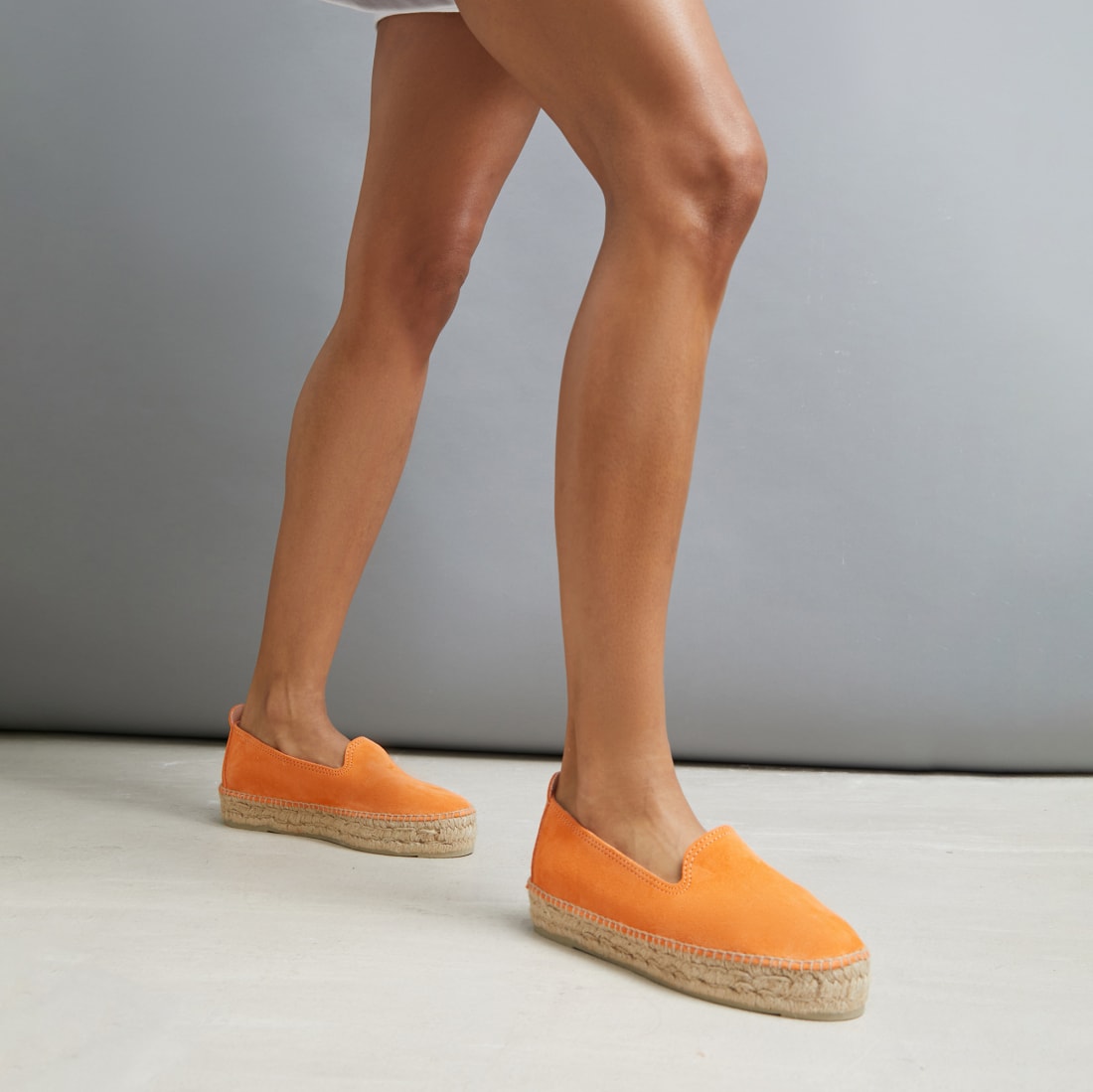 Оранжевые замшевые эспадрильи - Image 5 of 5