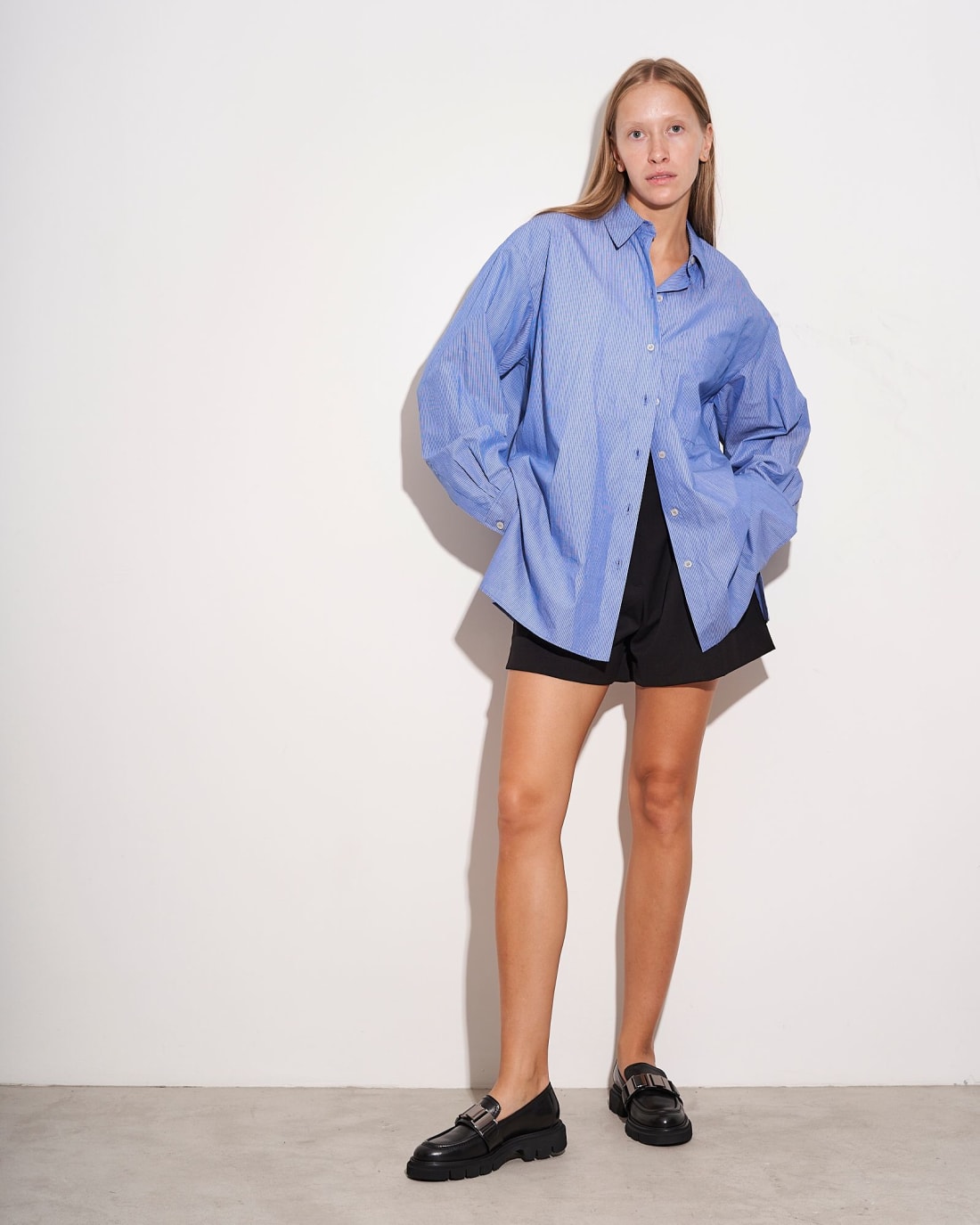 Черные кожаные лоферы - Image 1 of 5