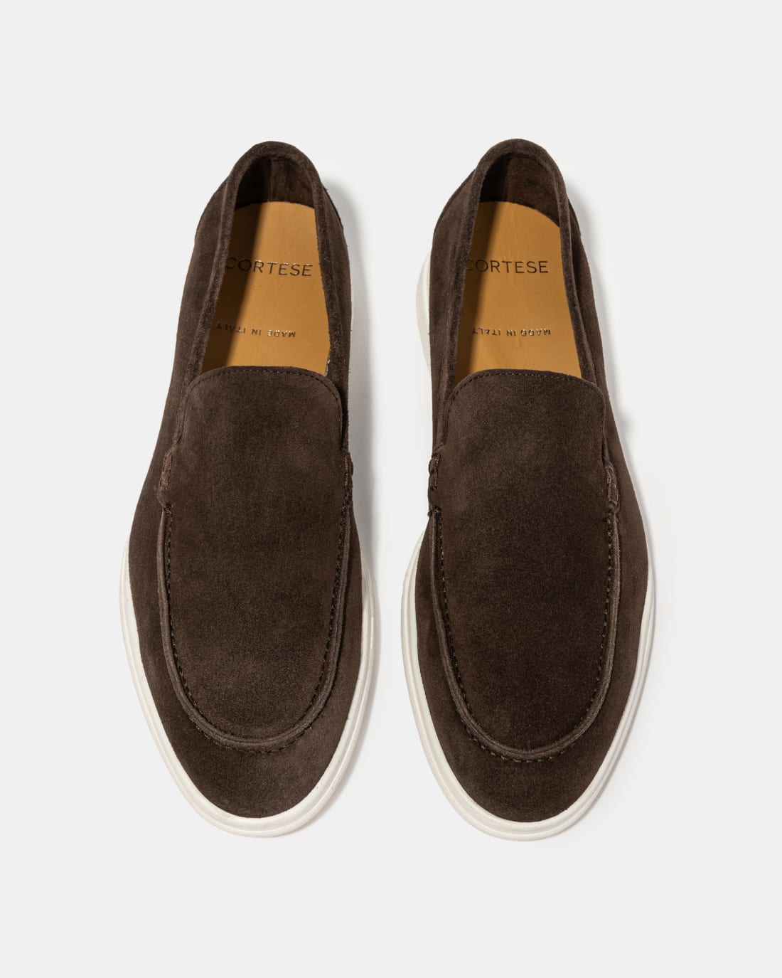 Темно-коричневые замшевые лоферы - Image 3 of 5