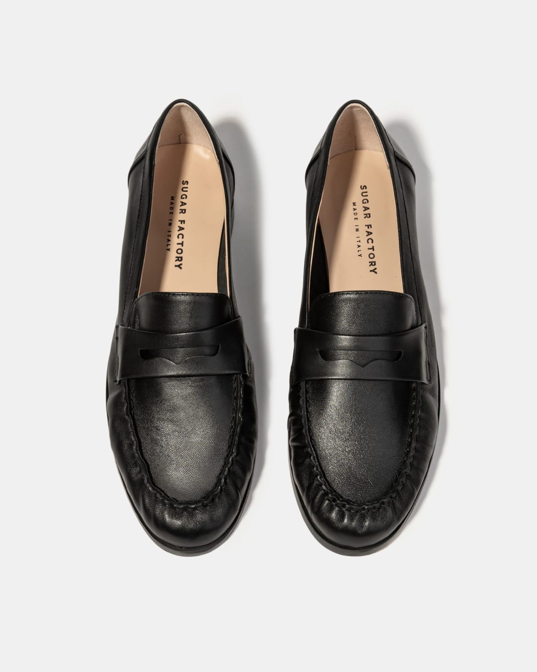 Черные кожаные лоферы - Image 3 of 5