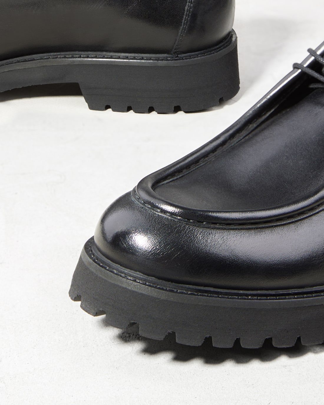 Черные кожаные полуботинки - Image 4 of 5