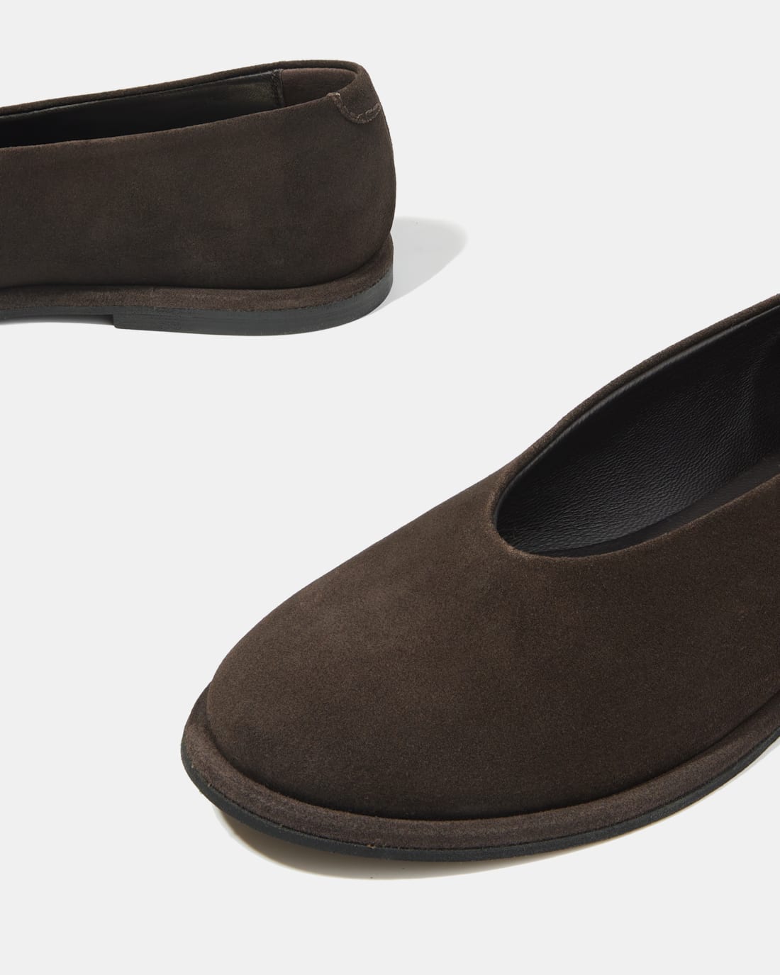 Темно-коричневые замшевые туфли - Image 2 of 4