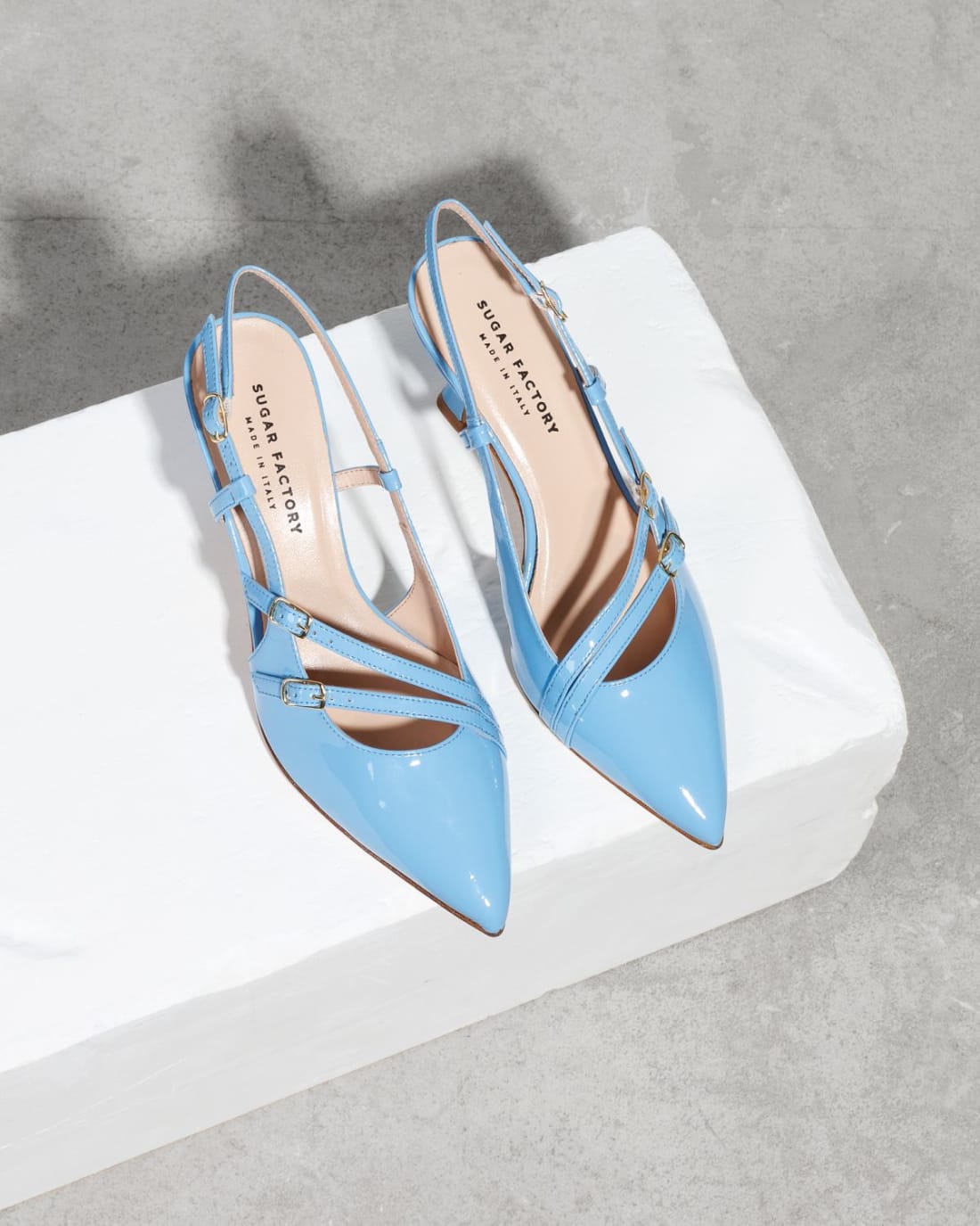 Голубые кожаные туфли - Image 2 of 6