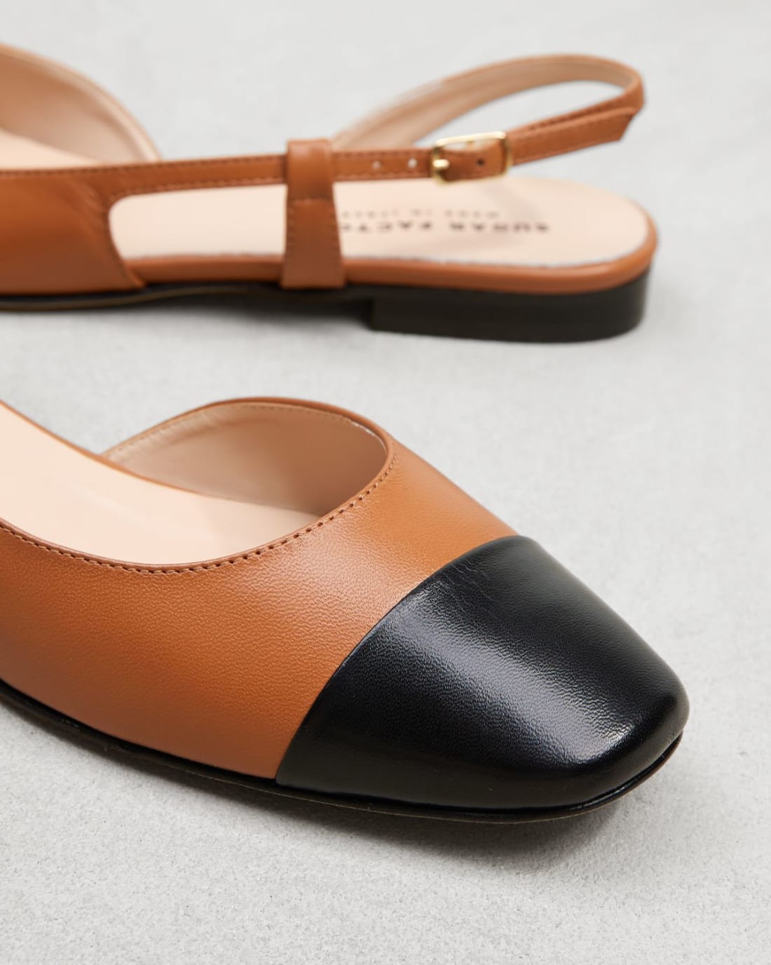 Коричневые кожаные туфли - Image 4 of 7