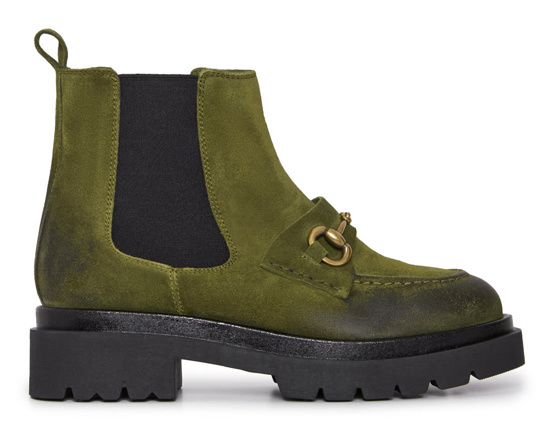 Зеленые замшевые челси - Image 1 of 4