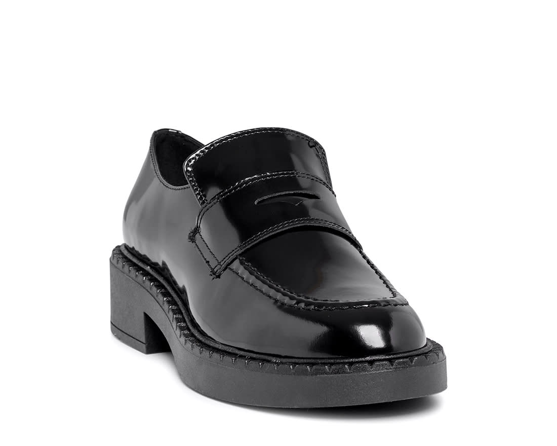 Черные кожаные лоферы - Image 2 of 4