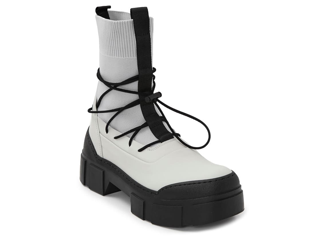 Светло-серые кожаные ботинки - Image 2 of 5