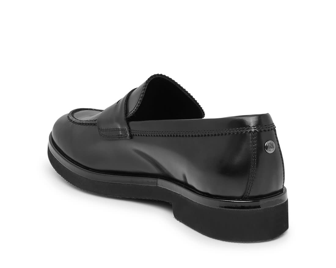 Чёрные кожаные лоферы - Image 3 of 4