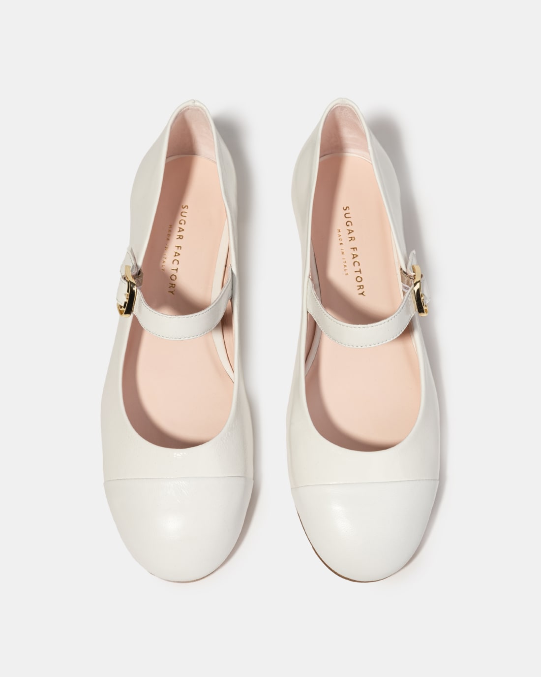 Белые балетки из лакированной кожи - Image 3 of 4