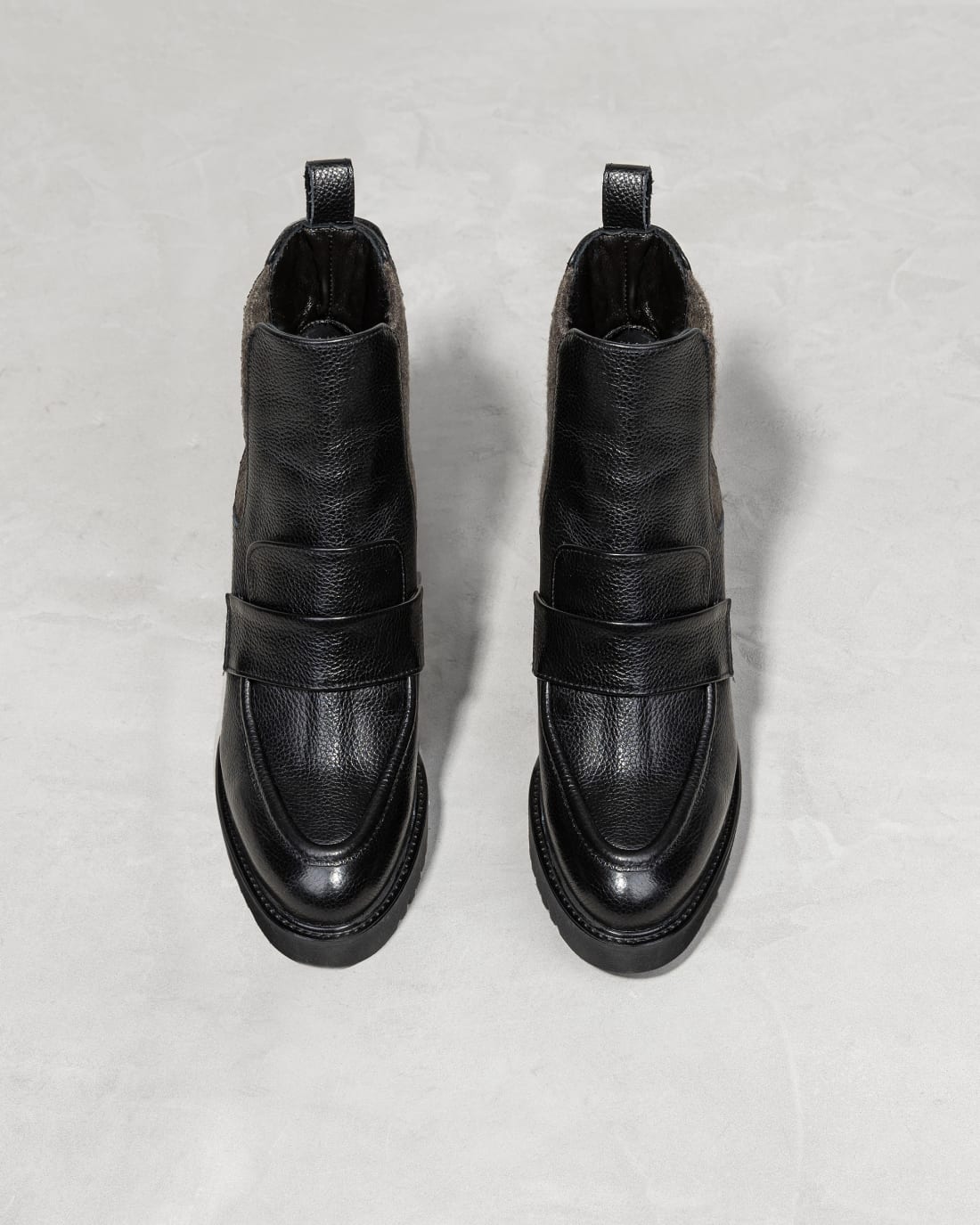 Черные кожаные ботильоны - Image 3 of 5