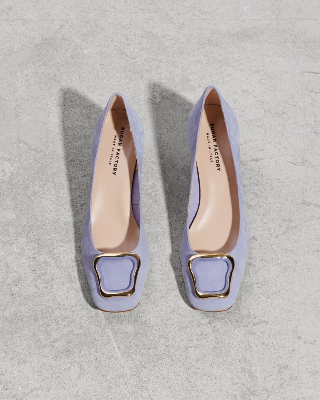 Лиловые замшевые туфли - Image 2 of 4