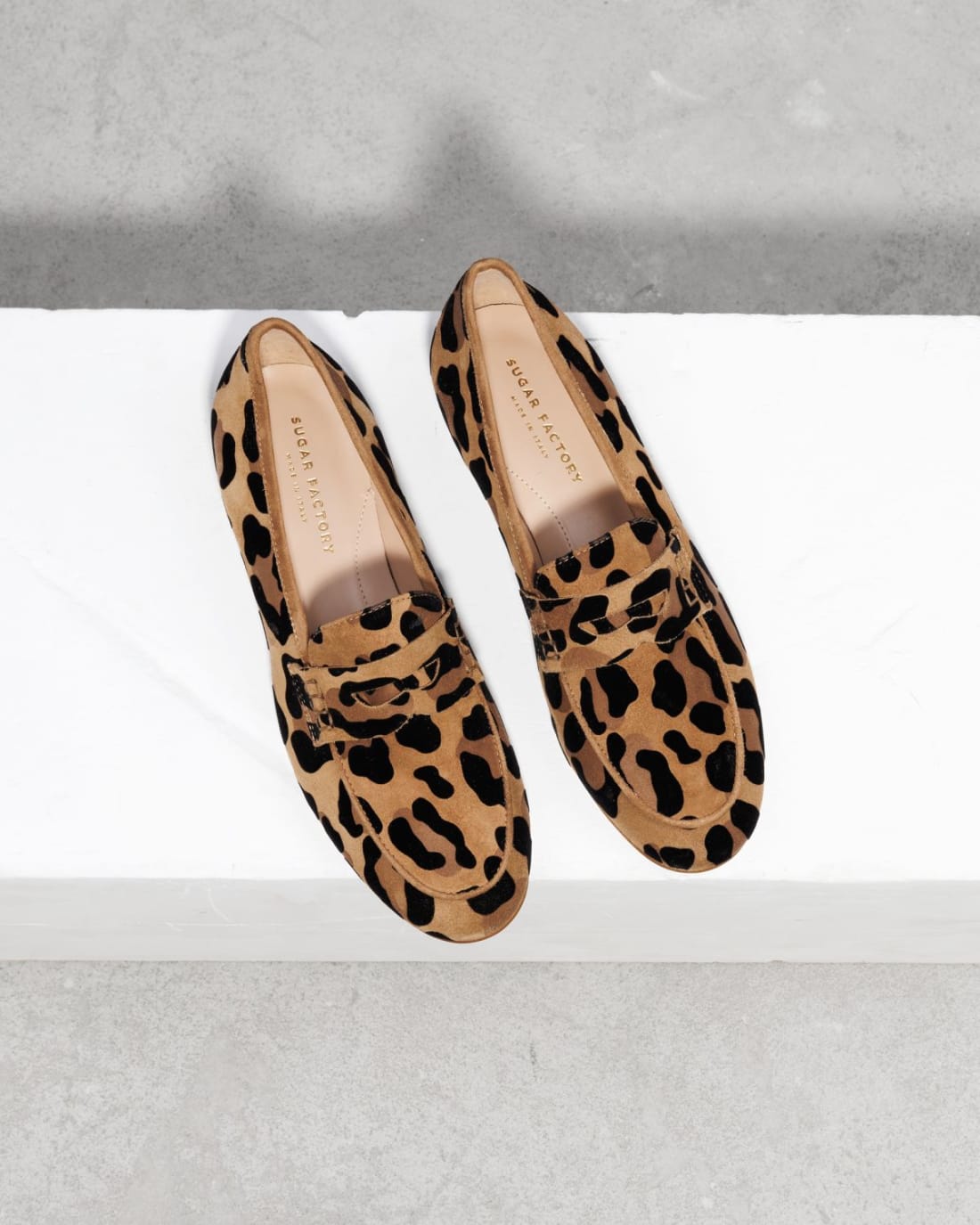 Леопардовые замшевые лоферы - Image 2 of 6