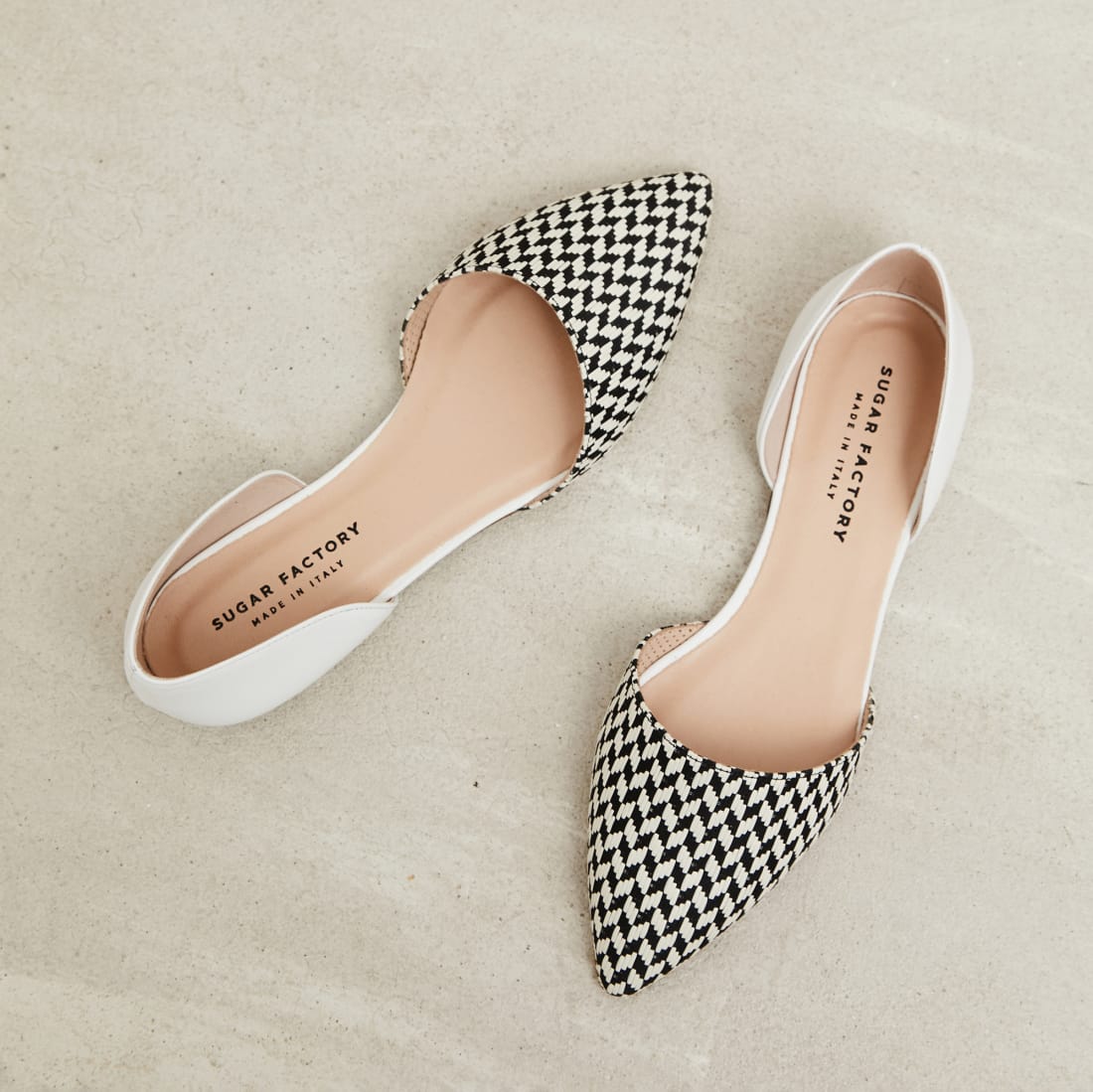 Белые кожаные балетки - Image 2 of 5